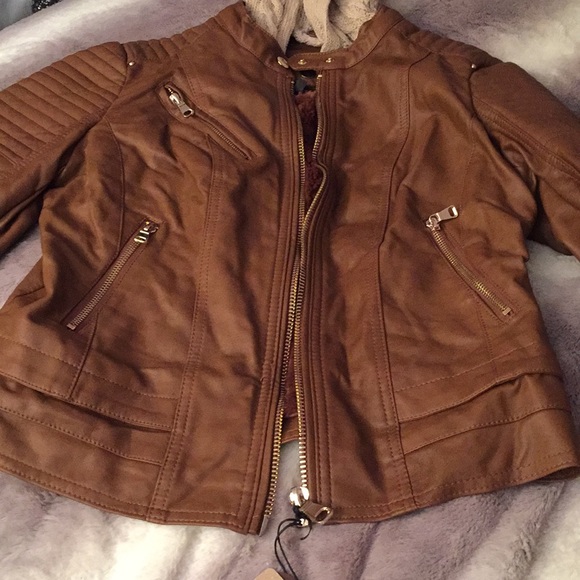 Ci Sono Jackets & Blazers - Ci Sono Vegan Leather Jacket